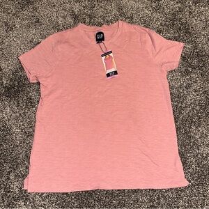 NWT GAP women’s S pink short sleeve slub tee